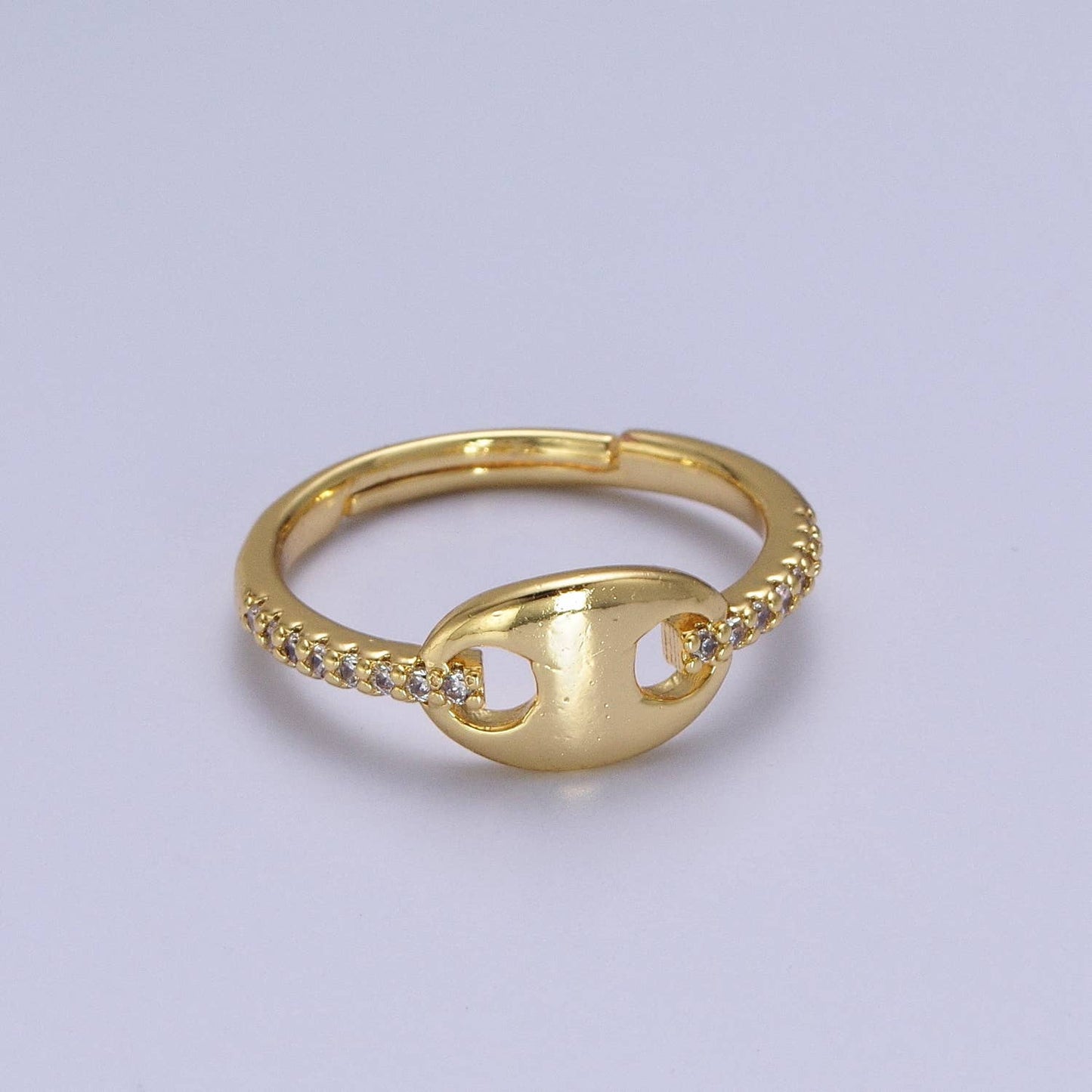 Gold Anchor Ring