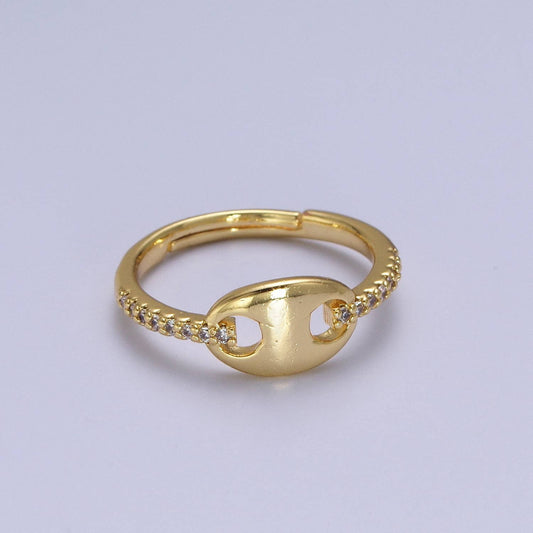 Gold Anchor Ring